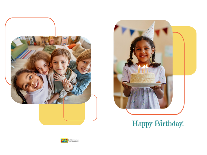 Geburtstag bunt