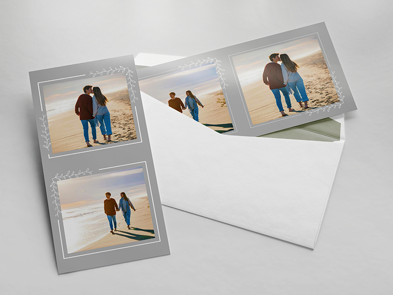 Basic grau mit Linien
