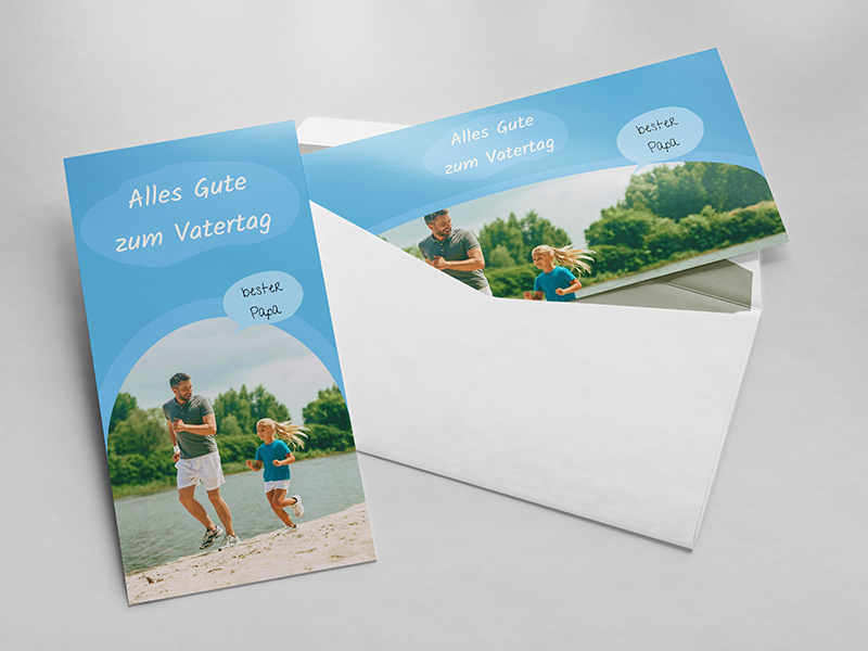 blauer Bogen Sprechblase