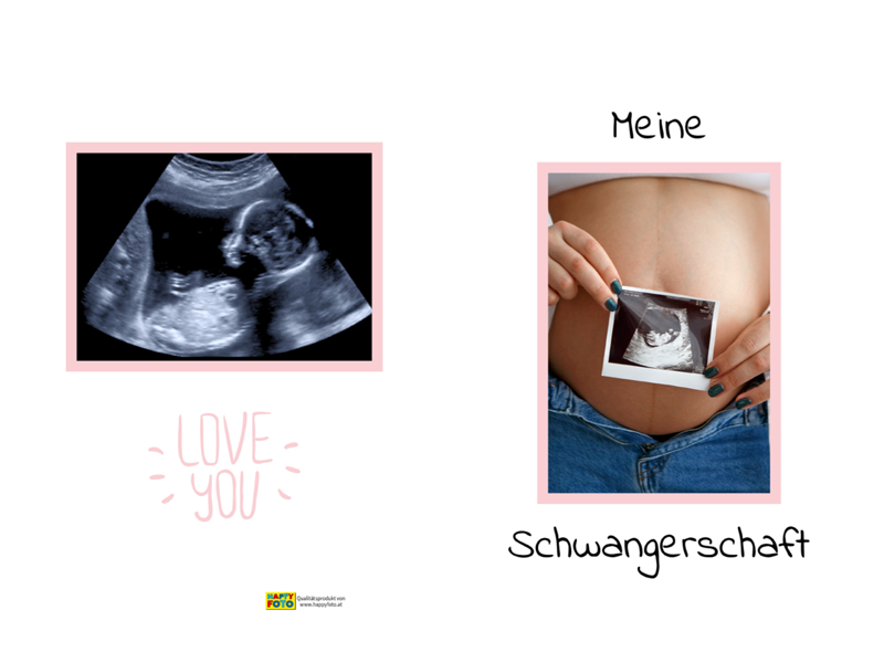 Schwangerschaft hellrosa weiß