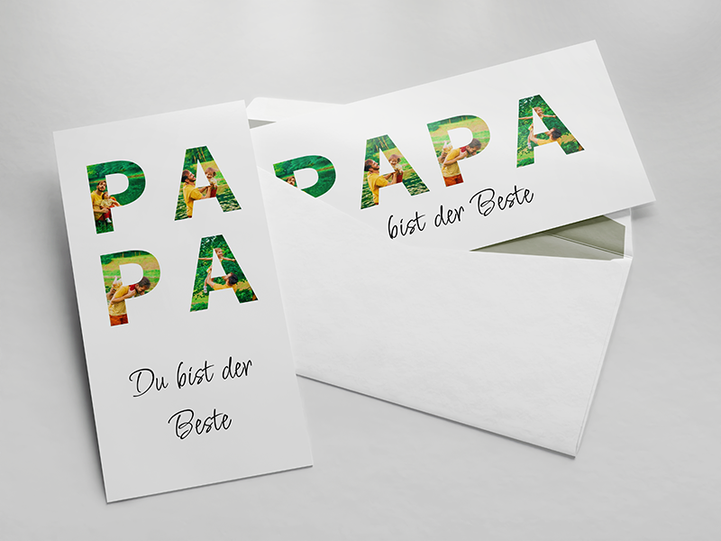 Buchstaben Vatertag