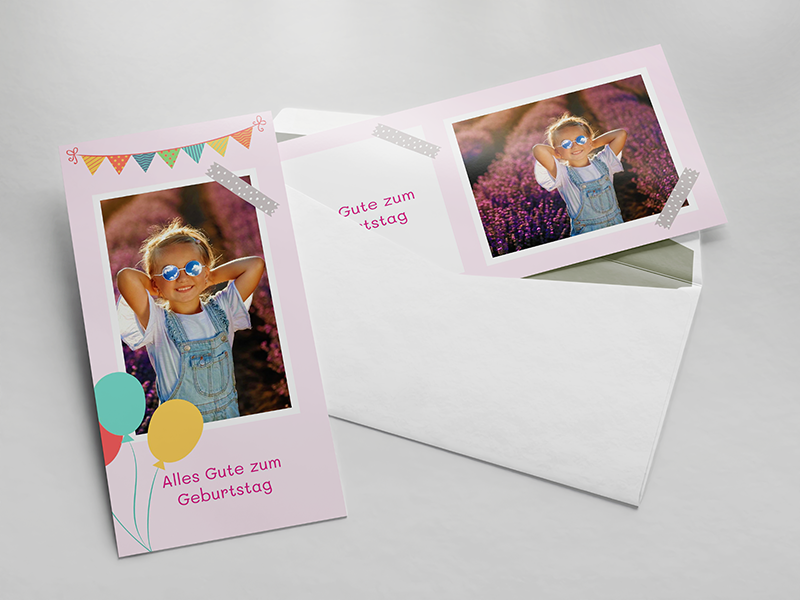 Luftballons rosa