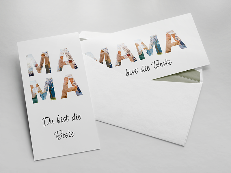 Muttertag Buchstaben